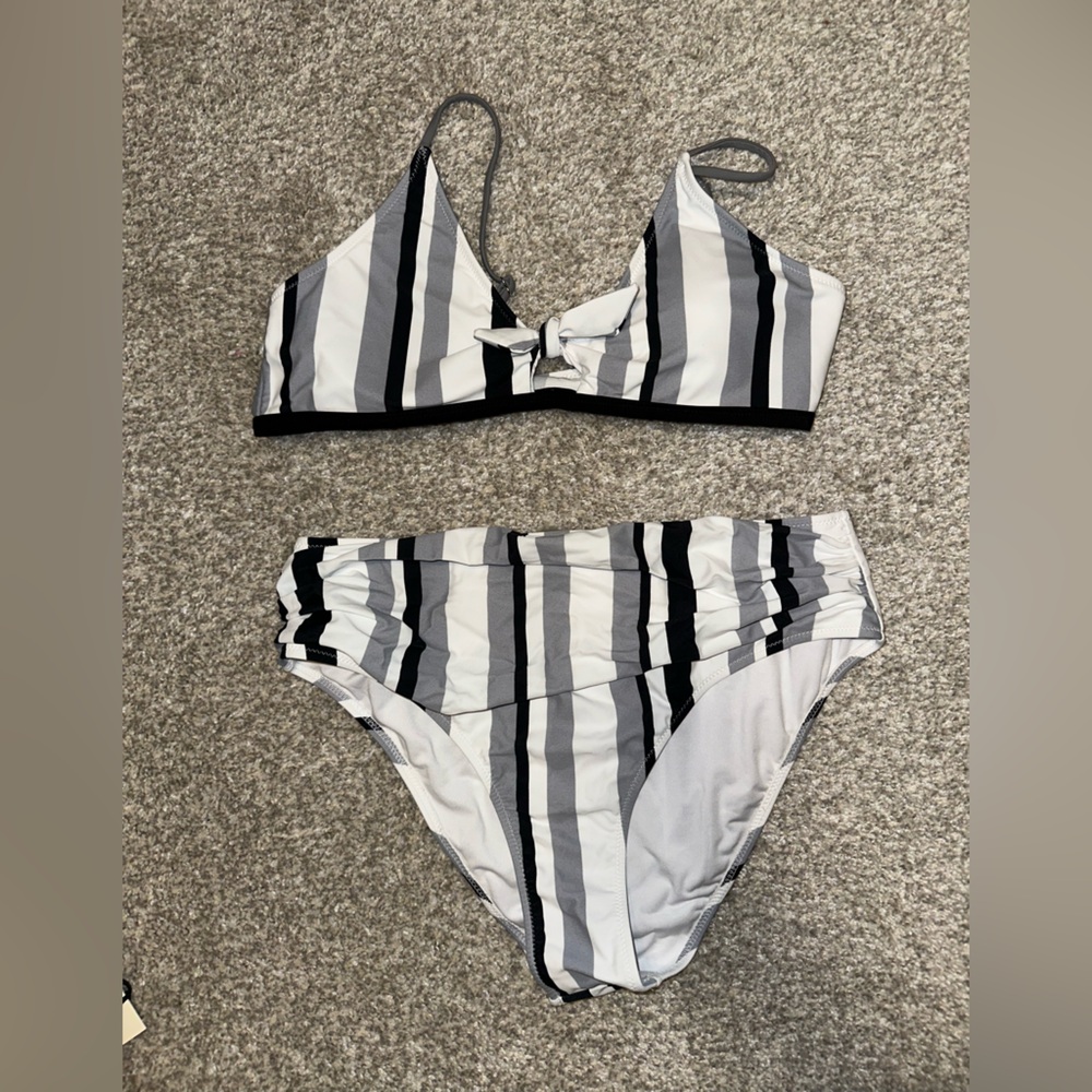 Women’s‎ Cupshe Striped Tie Bikini